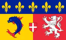 Drapeau de Rhône-Alpes