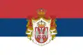 Drapeau du royaume de Serbie
