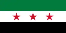 Drapeau de la Syrie