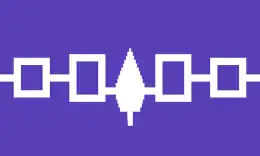 Drapeau des Iroquois (Canada)