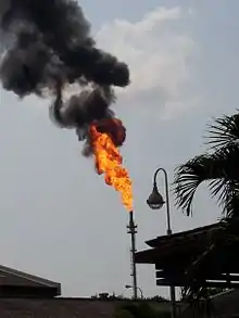 Une torchère en Thaïlande