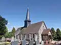 L'église Saint-Ouen de Flancourt.