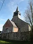 L'église Saint-Victor de Flaumont.
