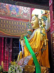 Autel de Tsongkhapa.