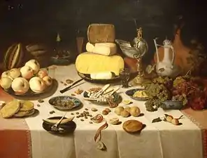 Floris Van Dyck, Pièce de banquet (1622)