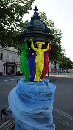 Sa fontaine Wallace,