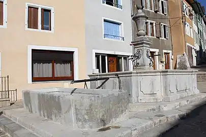 La fontaine du XVIIIe&nbsp;siècle