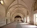 Le réfectoire de l'abbaye de Fontevraud ouvre ses portes aux particuliers lors de réceptions, expositions, réunions, repas de gala ou de travail.