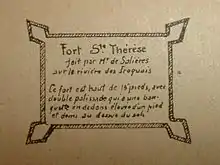 Fort Sainte-Thérèse sur Richelieu