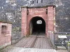 Pont-levis de la citadelle.