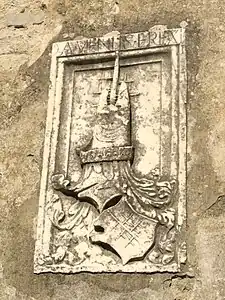 Les armoiries Malaspina.