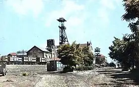 La fosse Vieux-Condé en 1961.