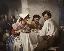 Dans une osteria romaine (1866), musée national d'art, Copenhague.