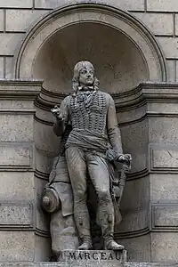 Le Général Marceau (1854), Paris, palais du Louvre, pavillon de Rohan.