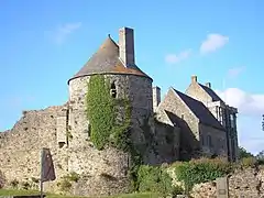 Château de Saint-Sauveur-le-Vicomte, Normandie, Barbey d'Aurevilly.