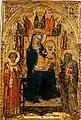 Vierge à l'Enfant avec saint Laurent et saint André, Francesco di Vannuccio, vers 1387