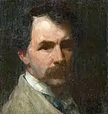 Self portrait, 1897, huile sur toile.