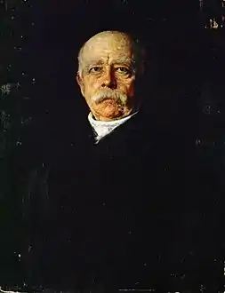 Otto von Bismarck, Franz von Lenbach, 1871.