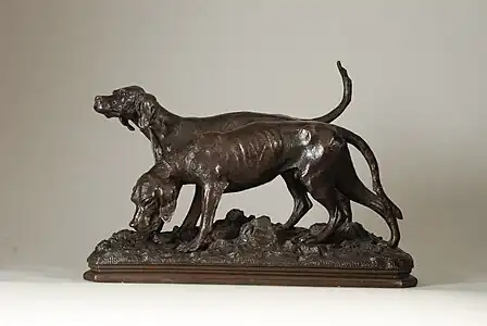 Chien de chasse, localisation inconnue.