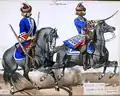 Grenadiers à cheval.
