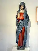 Statue de la Vierge provenant d'une poutre de gloire (XVIe&nbsp;siècle)