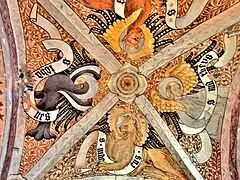 Tétramorphe des quatre Évangélistes.