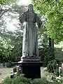 Christ de Michel Lock (de) (1848-1898) sur sa tombe