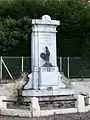 Le monument aux morts de Frontenac (oct.&nbsp;2012).