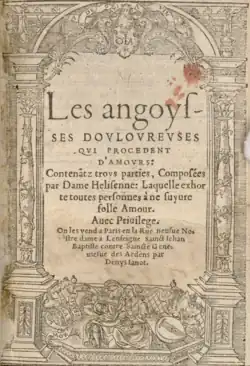 Image illustrative de l’article Les Angoisses douloureuses qui procèdent d'amour