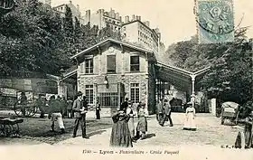 La station de départ Croix-Paquet.