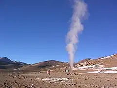 Geyser.