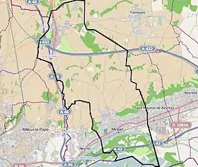 Voir sur la carte administrative de Miribel