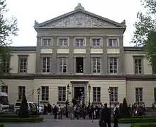 La grande salle de l'université.