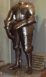 Harnois de Götz von Berlichingen (1480-1562).
