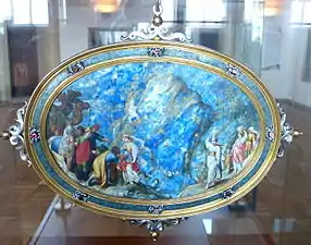 Éliézer et Rébecca, (XVIIe siècle), Musée du château Güstrow, Allemagne