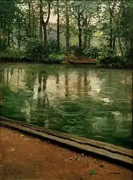 L'Yerres, pluie (1875), Bloomington, Indiana University Art Museum.