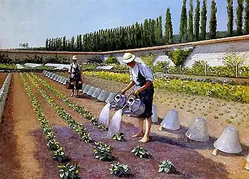 Les Jardiniers, vers 1876,collection privée.