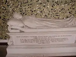 Cénotaphe d'Antoine d'Orléans,chapelle royale