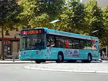 Livrée Le Bus TM, en cours de remplacement