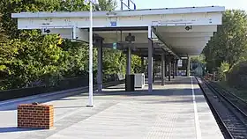 Vue de la station Gaasperplas