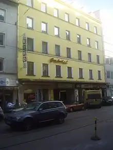 Lieu où il fonda le cinéma « The American Bio » en 1906