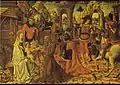 Adoration des rois mages, par Galasso Galassi (seconde moitié du XVe&nbsp;siècle)