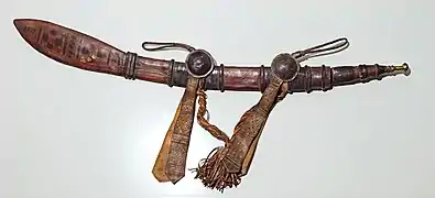 Sabre Malinké Collection Galliéni Muséum de Toulouse.