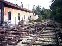 La plateforme de la gare (2007).