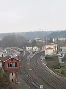 Vue de la gare en 2011.