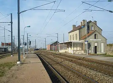 La gare.