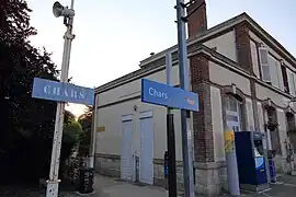 Mise aux normes de la signalétique "Transilien" en 2011.