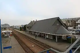 La gare de Vire.