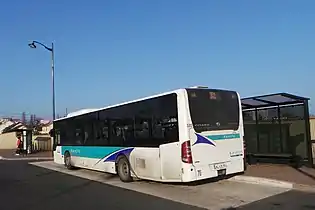 Le Citaro Facelift no&nbsp;535 sur la ligne 301 à la gare routière de Corbeil-Essonnes.