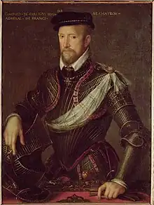  Portrait de l'amiral Gaspard de Coligny